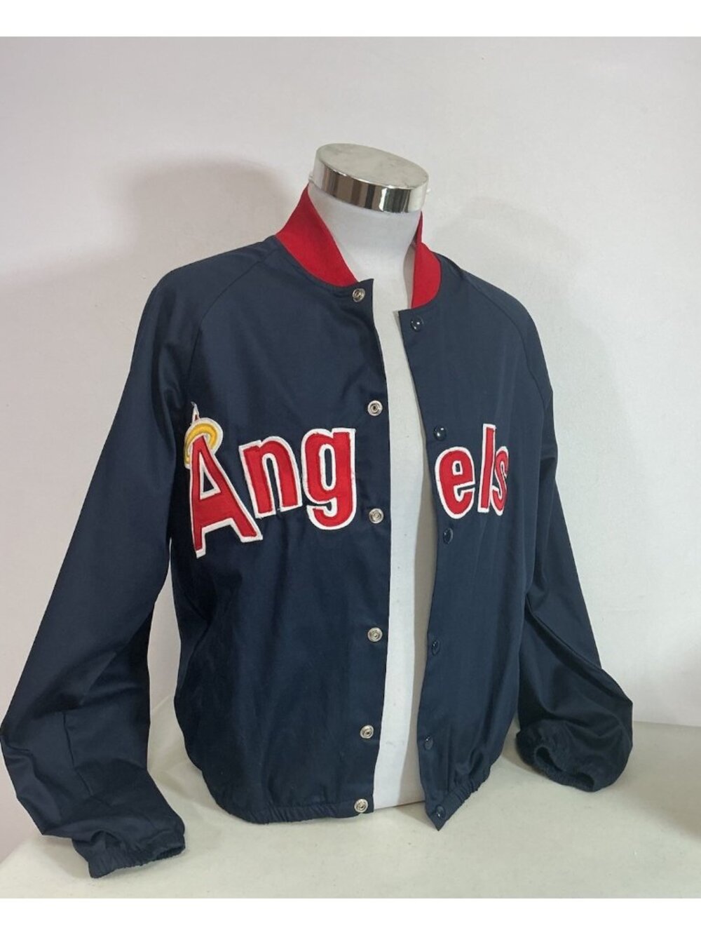Vintage 90s MLB California Anaheim Angels Stitched Jacket Adult Mens Medium